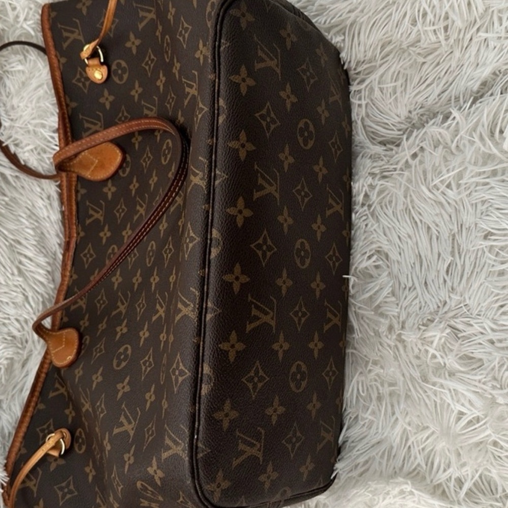 AUTHENTIC!!! Louis Vuitton Neverfull MM Monogram Brown Tote Bag - Picture 5 of 11